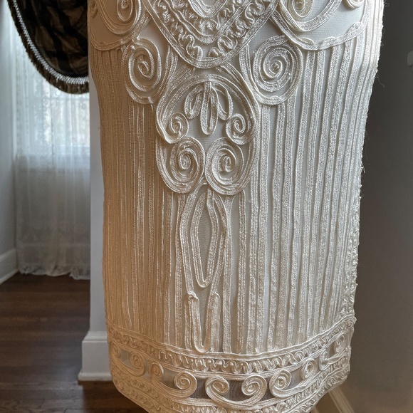 Designer Cache Elegant Sheath Amazing Applique - Picture 10 of 16